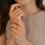  - pierścionek No Apologies Gold - Marai Jewelry