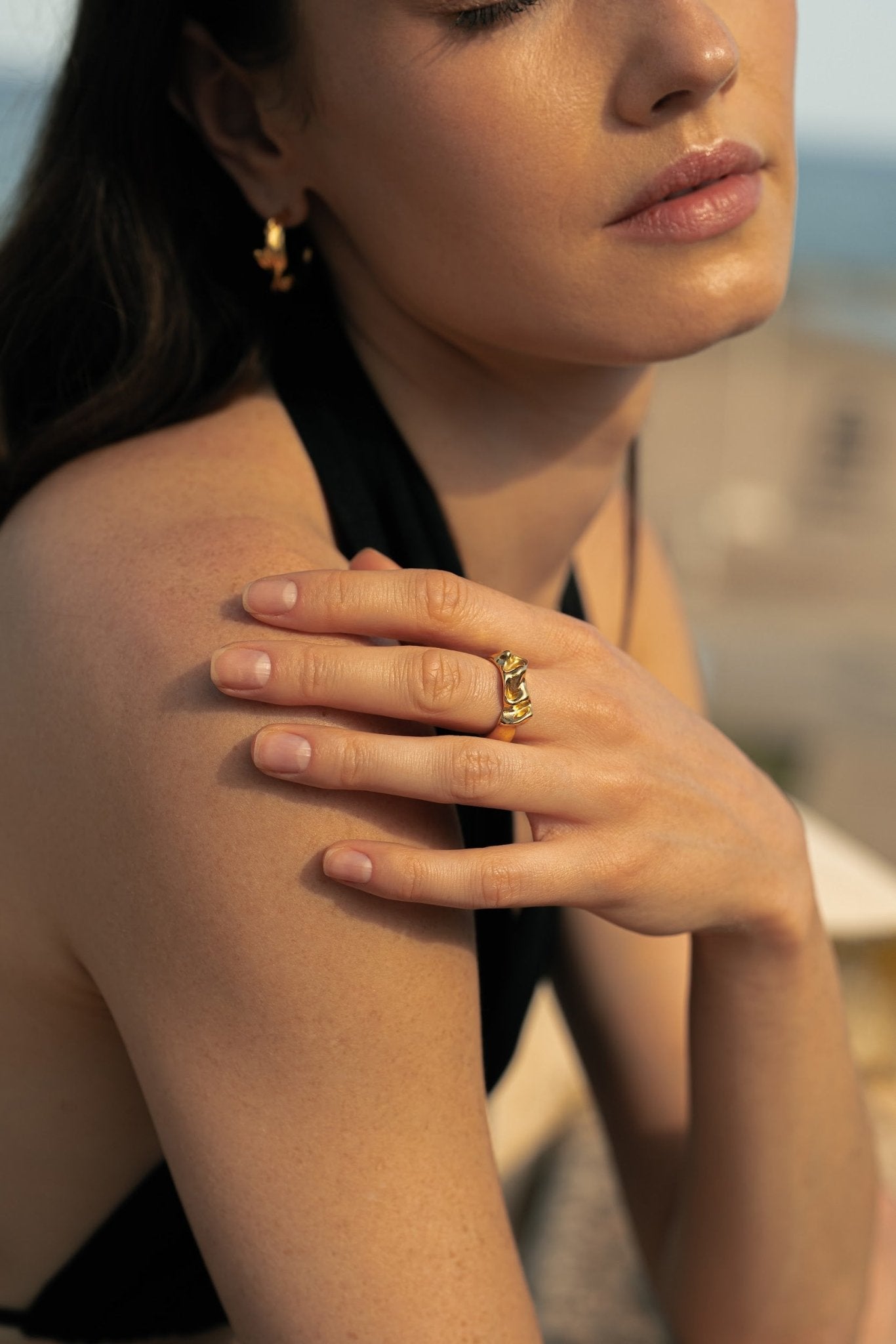  - pierścionek No Apologies Gold - Marai Jewelry