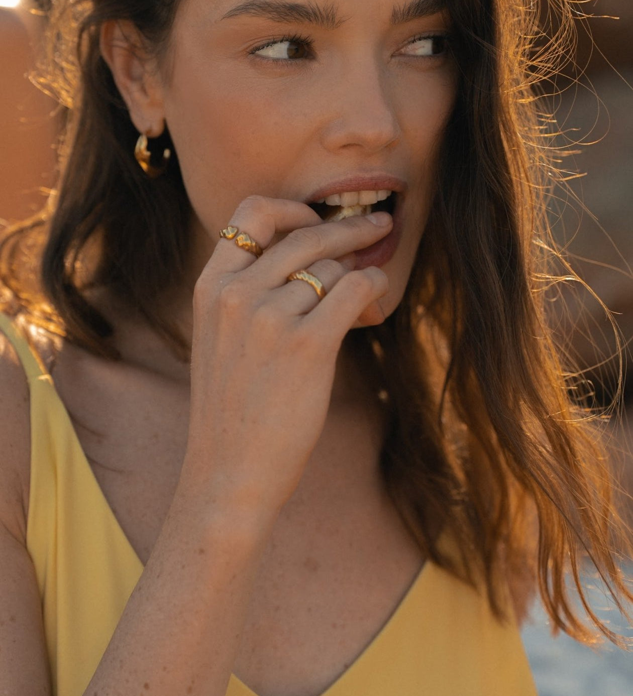  - pierścionek No Boys Allowed Gold - Marai Jewelry