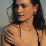  - pierścionek No Boys Allowed with Diastema Gold - Marai Jewelry