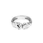  - pierścionek No Boys Allowed with Diastema Silver - Marai Jewelry