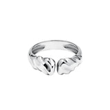  - pierścionek No Boys Allowed with Diastema Silver - Marai Jewelry