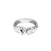  - pierścionek No Boys Allowed with Diastema Silver - Marai Jewelry