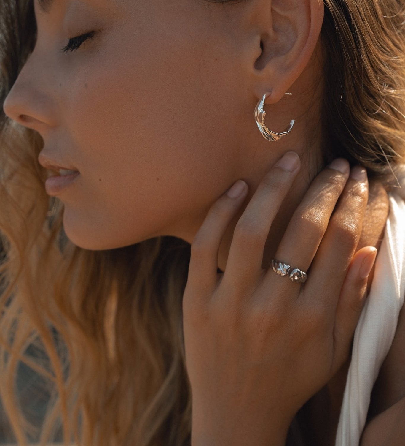  - pierścionek No Boys Allowed with Diastema Silver - Marai Jewelry