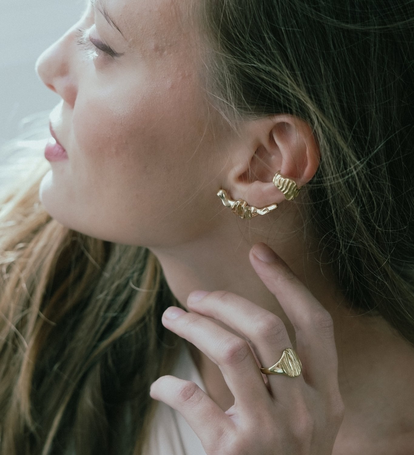  - pierścionek TIERRA złoty - Marai Jewelry